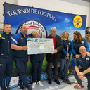 Beau geste d\'un club de foot pour France Alzheimer Manche